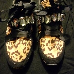 Leopard sneakers